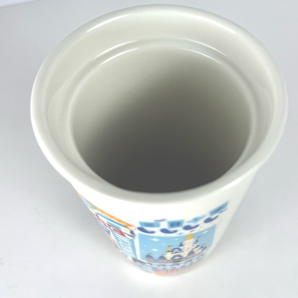 Starbucks Disney Magic Kingdom Yo Ho A Pirates Life 12 oz Ceramic Tumbler NO LID - Picture 2 of 12